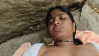 Fucking my lover as a birthday gift in jungle