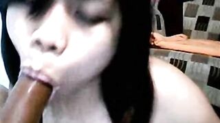 Asian Amateurs' Dildo Sucking Extravaganza